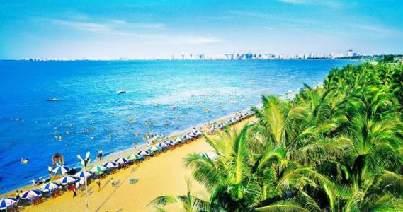 海南阳光下的快乐时光掠影